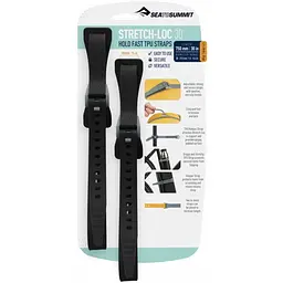 Стяжки Sea To Summit Stretch-Loc 30 TPU Straps 20х750 мм Чорний