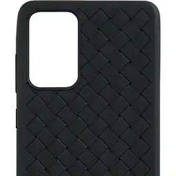 Чохол Weaving Case для Xiaomi Redmi 10/ Note 11 4G [Black] [73908] - мініатюра 2