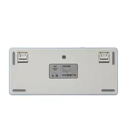 Ігрова механічна клавіатура AULA F75 / Три режими підключення / Greywood V3 Switch / Blue White - мініатюра 9