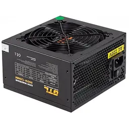 Блок живлення GTL 600W Gaming Star 80 Plus 80+ (GTLGS600BK) Black - мініатюра 4