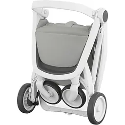 Прогулянкова коляска Greentom Classic Grey-White (8718858972302) - мініатюра 4