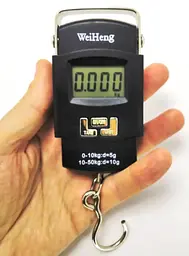 Кухонний електронний кантер WeiHeng WH-A08 для зважування продуктів з дисплеєм побутові ваги до 50 кг - мініатюра 3
