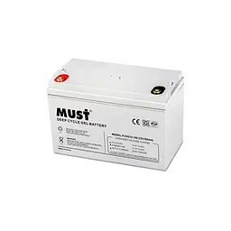 Акумуляторна батарея Must FCDG12-100 GEL 12V 100Ah, 28 кг