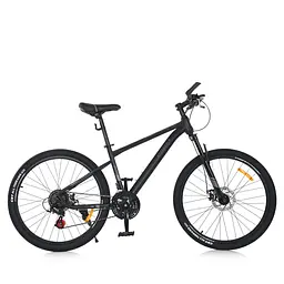 Велосипед SKD75 MTB 2605-1, 26 дюймів, сталева рама 16 Sunrun 24SP чорний