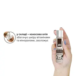 Крем-змазка з кокосовою олією System JO Silicone Free Hybrid Original, 30 мл - мініатюра 4