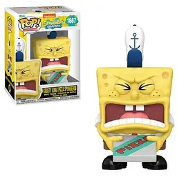 Фігурка Funko Pop Губка Боб Sponge Bob Square Pants Krusty Krab Pizza Spongebob 10 см FP SBQP 1667