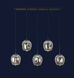 Підвісний світильник Levistella 756PR0231F-5 BK+BK (700) - мініатюра 2