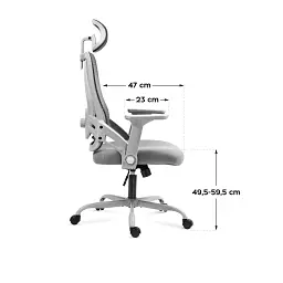 Крісло офісне Mark Adler Manager 2.9 Grey - мініатюра 9