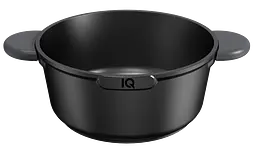 Каструля IQ Be Creative 4.2 л 24 см з кришкою антипригарна (IQ-2047-24) - мініатюра 2