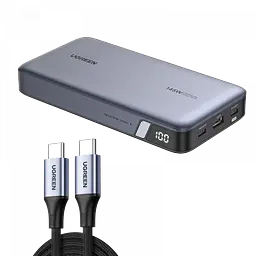 Зовнішній акумулятор UGREEN PB205 25000 мА·год 145 Вт Two-way PD 3.1 - 2 сторонній - мініатюра 3