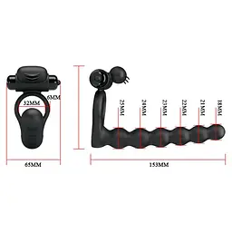 Вібратор PRETTY LOVE Hercules Penis Sheath III PRETTY LOVE BI-210218 97121 - мініатюра 2