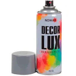 Акрилова фарба Nowax Спрей 450 мл Темно-сіра (deep grey/ral7031) - мініатюра 2