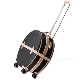 Валіза Semi Line 20" (S) Black/Pink Cream (T5671-2) - мініатюра 3