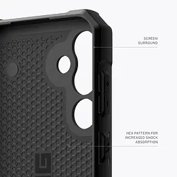 Оригінальний протиударний чохол UAG Pathfinder для Samsung Galaxy S23 FE (S711) Black 214410114040 - мініатюра 5