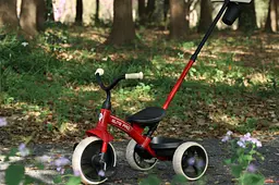 Велосипед триколісний дитячий Qplay Elite Pro Black (T10-BEliteProBlack) - мініатюра 9