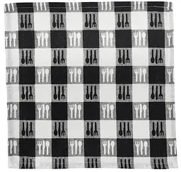 Набір рушників Soho 40x40см Forks 4 шт pbe0050663 - мініатюра 4