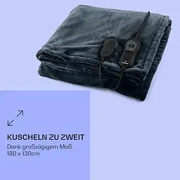 Електрична ковдра Klarstein Dr.Watson XXL 180x130см (10031581) - мініатюра 5