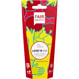 Упаковка 10 шт. Fair Squared Single: Love*r Mix