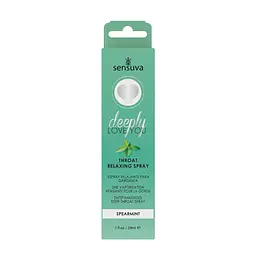 Спрей для мінету Sensuva Deeply Love You Spearmint (29 мл), для глибокого мінету - мініатюра 3