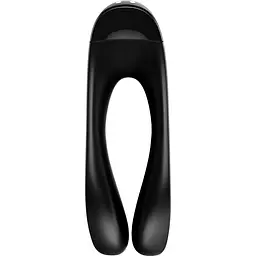 Вібратор на палець Satisfyer Candy Cane Black - мініатюра 3