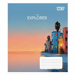 Зошит шкільний Yes The explorer А5 24 аркуші лінія 20 шт. (769048) - мініатюра 6