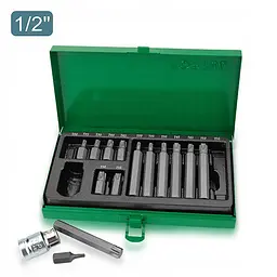 Набір біт TORX TOPTUL 10мм 15од. GAAD1506