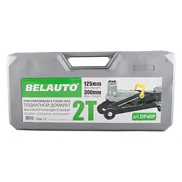 Домкрат гідравлічний (підкатний) Belauto DP40 P, 2 т пластикова упаковка (DP40P) - мініатюра 3
