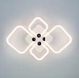 Світильник з LED кільцями, що розсіює світло на 360° Line.F A 2837/2+2 RGB LED - мініатюра 2