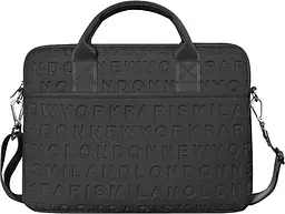 Сумка для ноутбука Wiwu Cosmo Slim Case for MacBook 15.4" Black [57192] - мініатюра 6