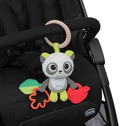 Іграшка-брязкальце на коляску Chicco Панда, 14х10х6 см (11566.00) - мініатюра 4