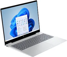 Ноутбук HP 16 OmniBook 7 16-ay0004ua 2K OLED Touch/U7-255H/32GB/1TB/UMA/Win11/Silver (BV6B4EA) - мініатюра 2