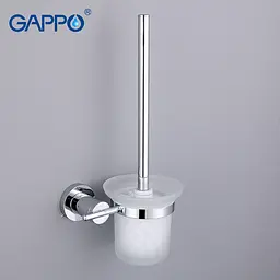 Йоржик туалетний Gappo G1810 настінний, Хром - мініатюра 5