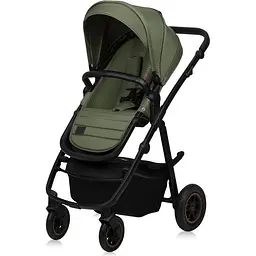 Коляска Lionelo Amber Plus 3 в 1 Green Forest (LO-AMBER PLUS 3IN1 GREEN FOREST) - мініатюра 3