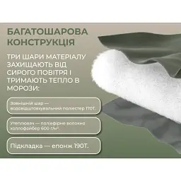 Спальник з капюшоном Naturehike CNK2300SD014 MJ600 Січ, зелений - мініатюра 10