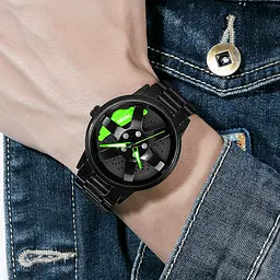 Наручний годинник чоловічий 1824GN Green Skmei acs0030560 - мініатюра 3