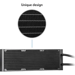 Система водяного охолодження Chieftec Iceberg 360 Dark (CLC-360-BLK) [143802] - мініатюра 8