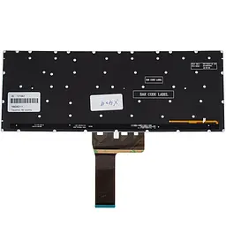 Клавіатура для ноутбука ASUS (X409 series) rus сірий без фрейма підсвічування клавіш - мініатюра 2