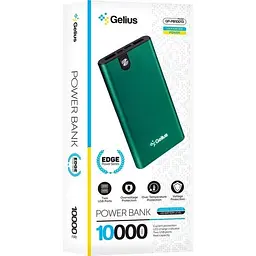 Портативна батарея Gelius Pro Edge 10000 mAh GP-PB10-013 Green - мініатюра 3