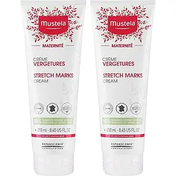 Набір кремів від розтяжок Mustela Maternidad Stretch Marks Prevention Cream 2х250 мл - мініатюра 2