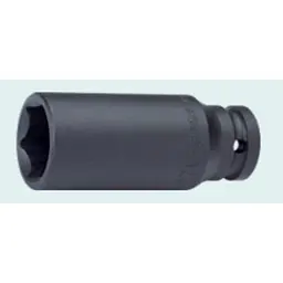 Головка торцева ударна глибока 1"DR 6-ган.24мм (88300M24) HANS