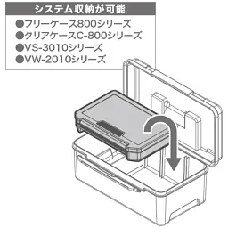 Ящик Meiho Handy Box S 297x180x126mm Clear - миниатюра 3