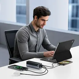 Зовнішній акумулятор для ноутбуків Baseus EnerGeek GP12 20800 mAh 145W P10082109813-00 - мініатюра 9