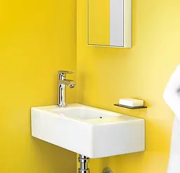Змішувач для умивальника Hansgrohe Metris EcoSmart 31088000 Хром - мініатюра 2