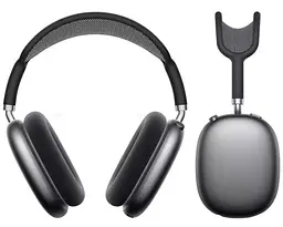 Бездротові накладні навушники Hoco W65, BT5.4, AUX, 400mAh, 45h, deep space gray - мініатюра 2