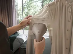 Відпарювач компактний Electrolux 1400Вт, 100мл, постійна пара - 26гр, керамічна підошва, сірий teh0016258 - мініатюра 2