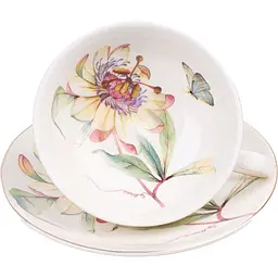 Чайний набір Lefard 2 предмета Passiflora 200 мл (975-091) - мініатюра 2