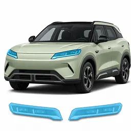 Антигравійна захисна бронеплівка за лекалами для BYD Yuan Up (Atto 2) I 2024- оптика (фари та ПТФ)