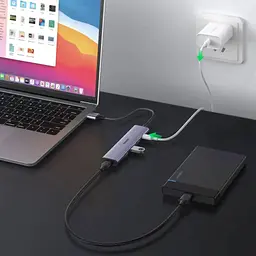 Концентратор Ugreen USB 3.0 to 4xUSB 3.0 CM473 (20805) - мініатюра 4