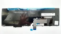 Клавіатура для ноутбуків Lenovo ThinkPad E531, E540, T540 чорна з чорною рамкою з ТП RU/US - мініатюра 2