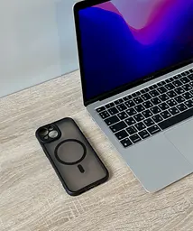 Чохол MAKE Apple iPhone 15 Frame Magnet Black - мініатюра 3